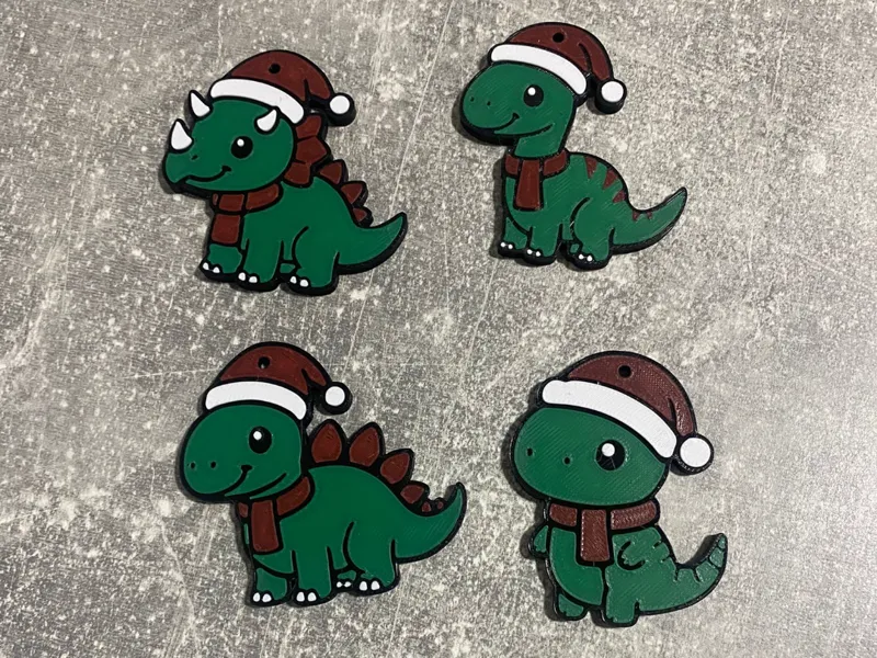 Dino Weihnachtsschmuck