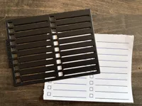 20 Item List - Sized to use without the Scrap Paper Tray