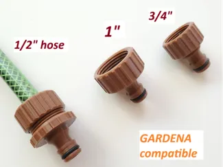 GARDENA kompatible Anschlüsse