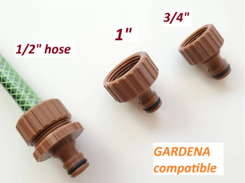 GARDENA kompatible Anschlüsse