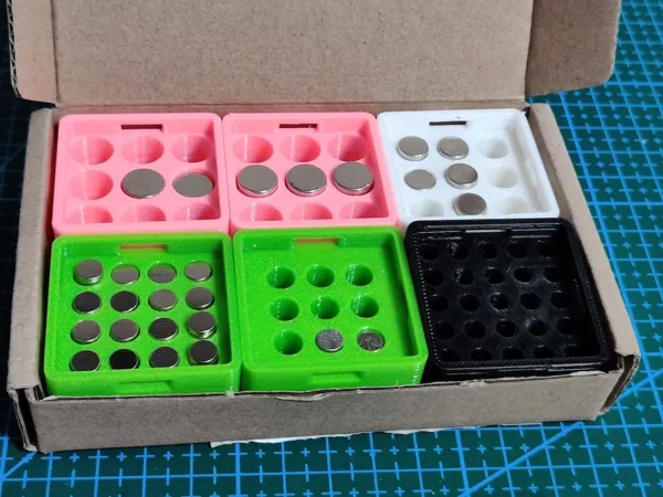Boîtier pour aimants