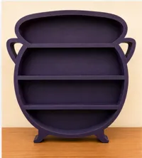 Flat Back Cauldron Sheld