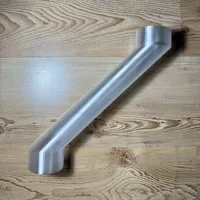 Swan neck pipe, 0.2mm layer, 3 walls, 1% infill