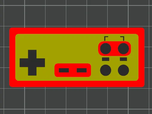 Llavero Joystick