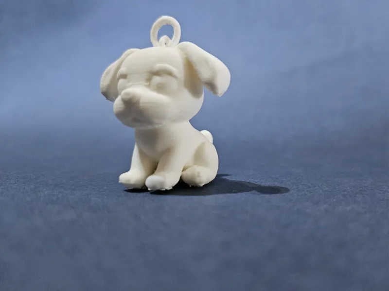 Cute Puppy Keychain