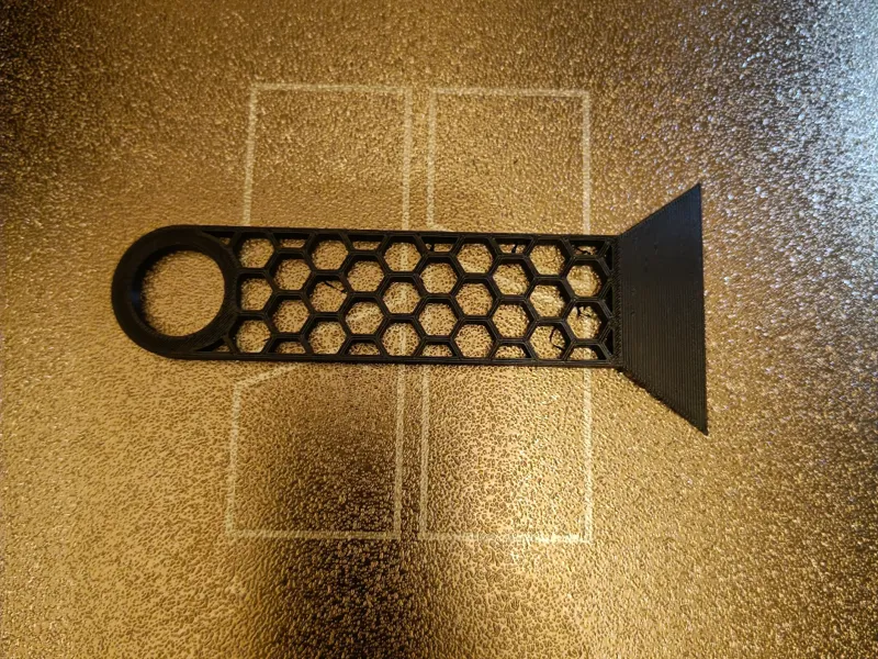 bed scraper plastic