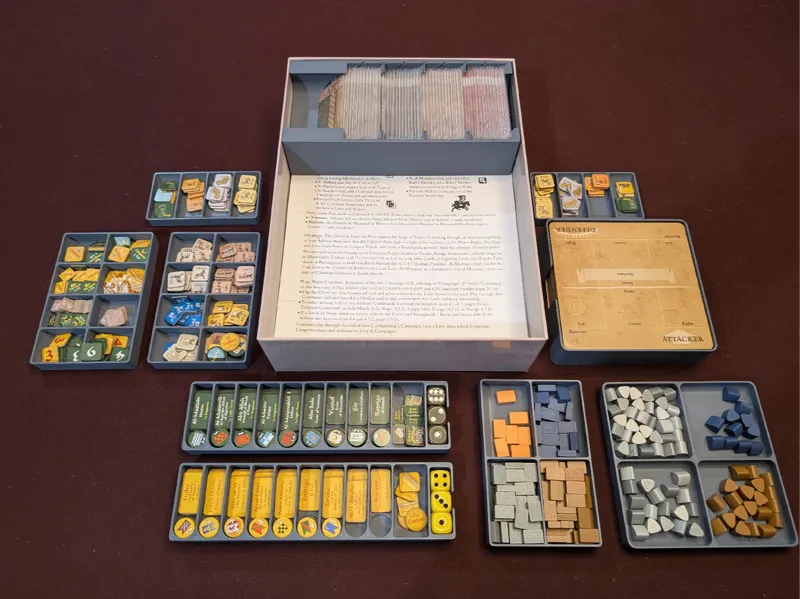 Levy and Campaign Boardgame Organizer