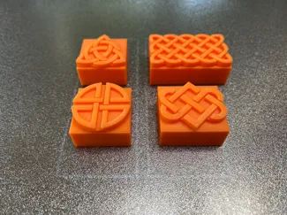 Celtic Stamps for Pottery