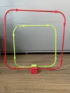 bigger (36 vs 28 cm), single print version