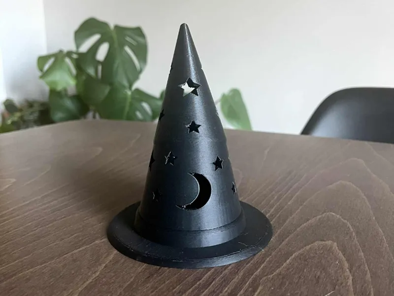 Witch/Wizard hat tealight cover