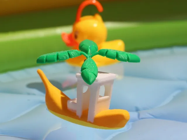 Benchy Banana – Le bateau prend des vacances !