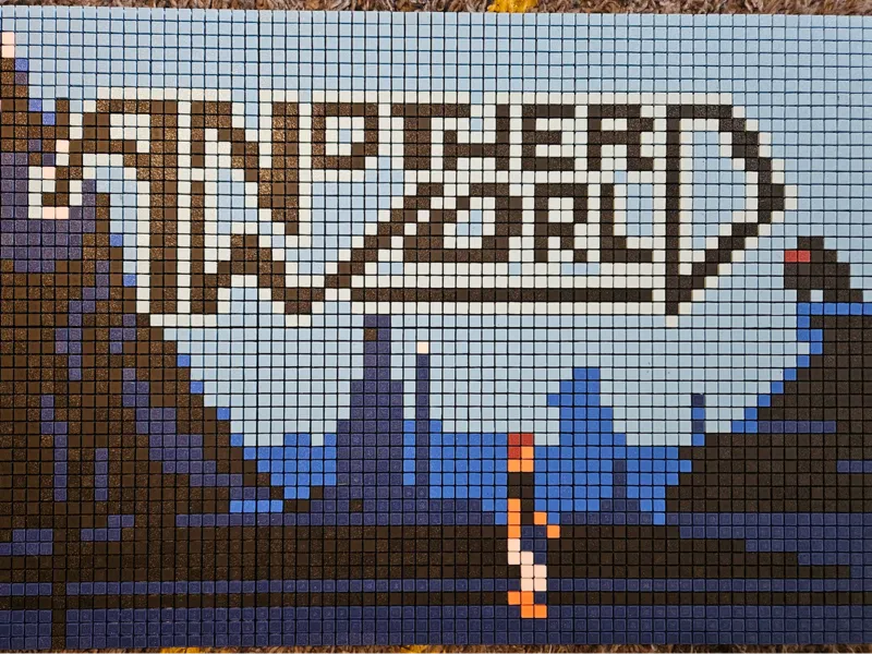 Another World - pixel puzzle