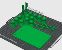PETG Parts - 0.2mm layer, 4 walls, 10% infill