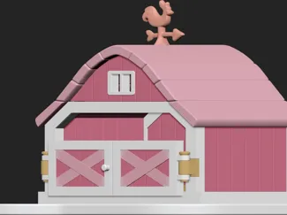 Pastel Barn
