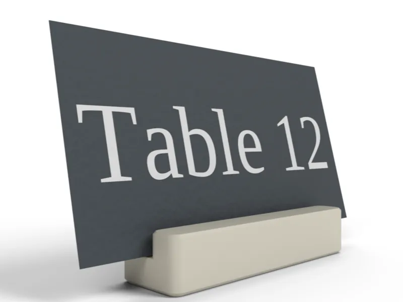 Table Card Stand
