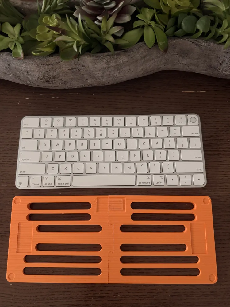 Magic Keyboard Riser Magic Keyboard A3118 2024 Type C Model Riser Stand - Free 3D Print ...