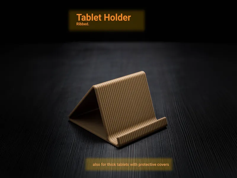 Tablet Holder – Ribbed