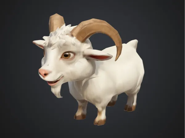 Petite chèvre miniature