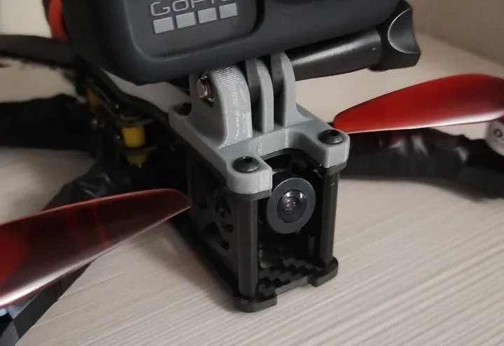 Gopro or Action Camera Mount for TBS Source One V5