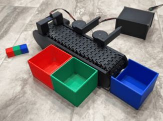 Automatic Color Sorting Conveyor