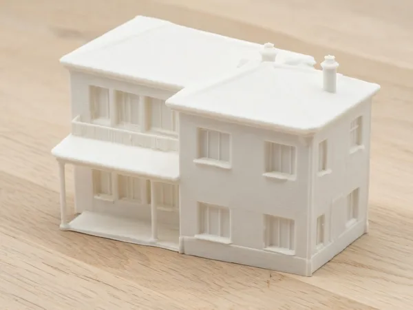 Bâtiment d'école ancienne échelle 1:160