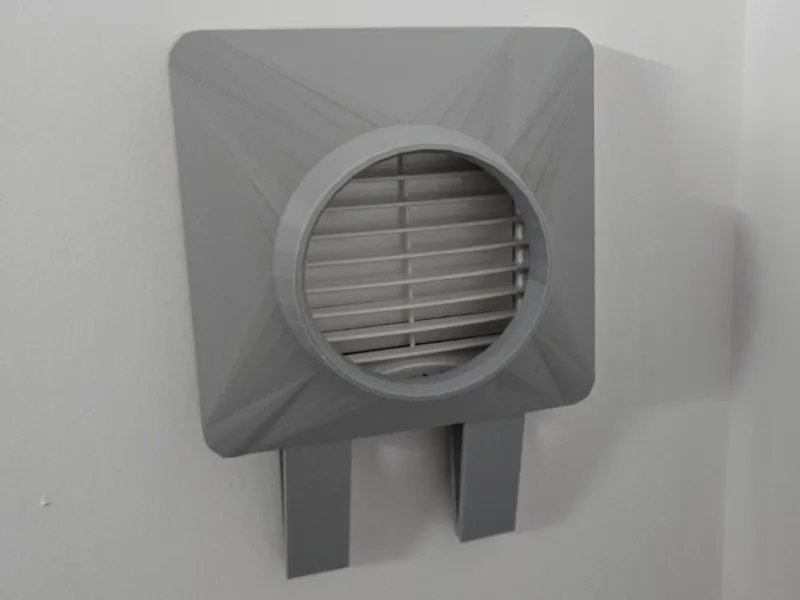 Vent Axia duct adapter for 3.5 inch pipe.