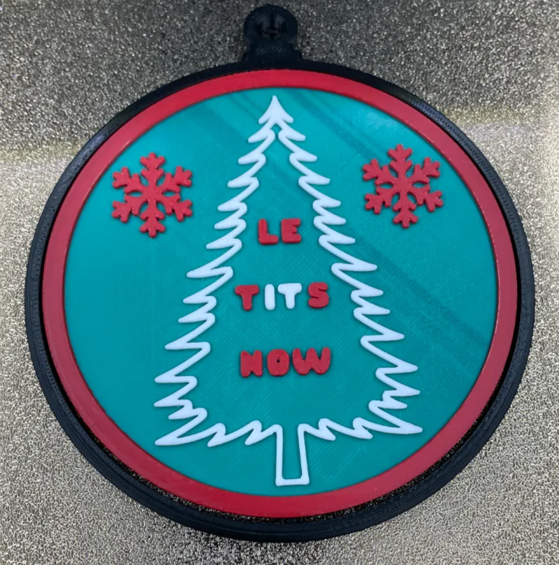 Let It Snow Ornament