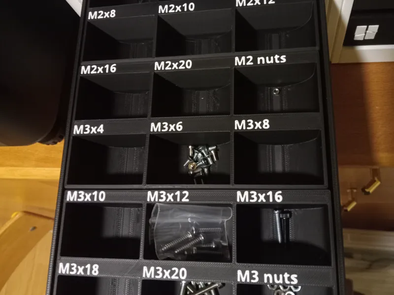 PS11-print AMS stand inlays for screws, inserts..