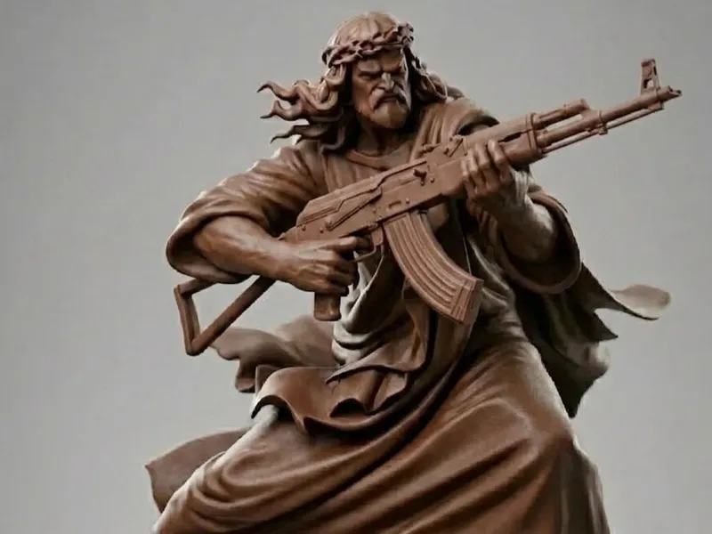 AK47 Jesus Dungeon Crawler Carl Style