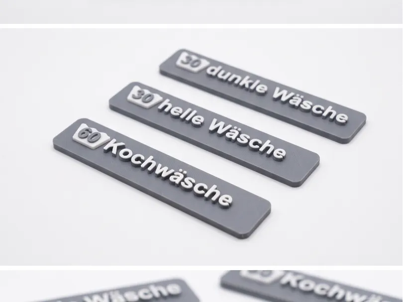 Laundry Sorting Labels / Laundry Room Organizer - Free 3D Print Model ...