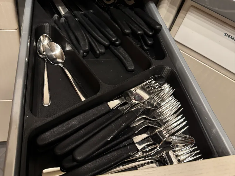 Modulare Besteckschublade / Schubladen-Organizer