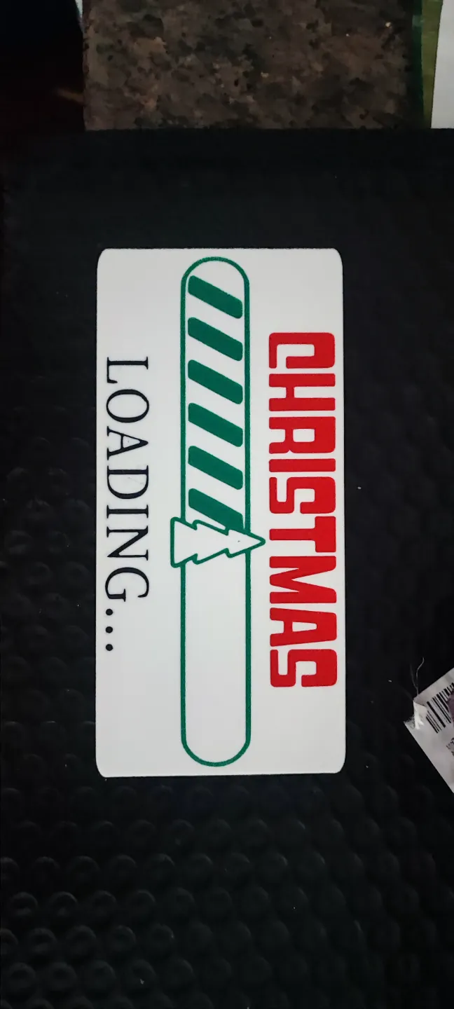 Loading Sticker Gift christmas loading sign by peace or pieces - MakerWorld