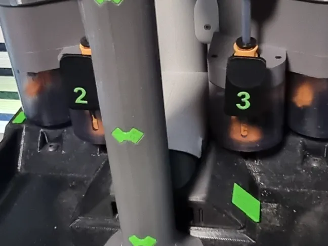 Lever cover with numbers and lock AMS Lite