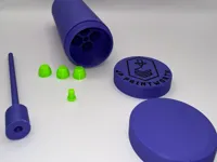 0.2mm layer, 2 walls, 5% infill