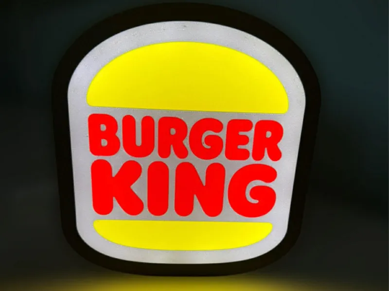 Burger king lightbox