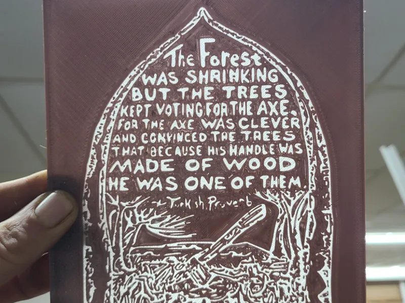 TREE kept voting for the axe