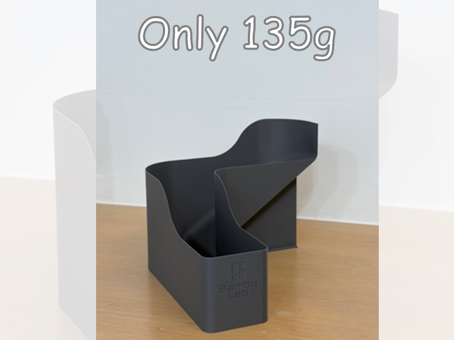Miniatura 1 do modelo 3D Eco Filament Poop Bin -for X1, X1C, P1S, P2S