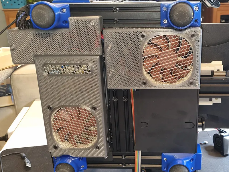 Voxelab Aquila High Flow Underside+Wire Management