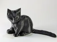 Figurine chaton assis — photo 2
