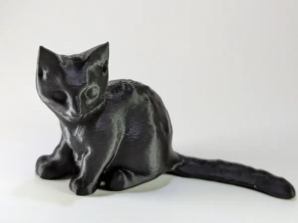 Figurine chaton assis