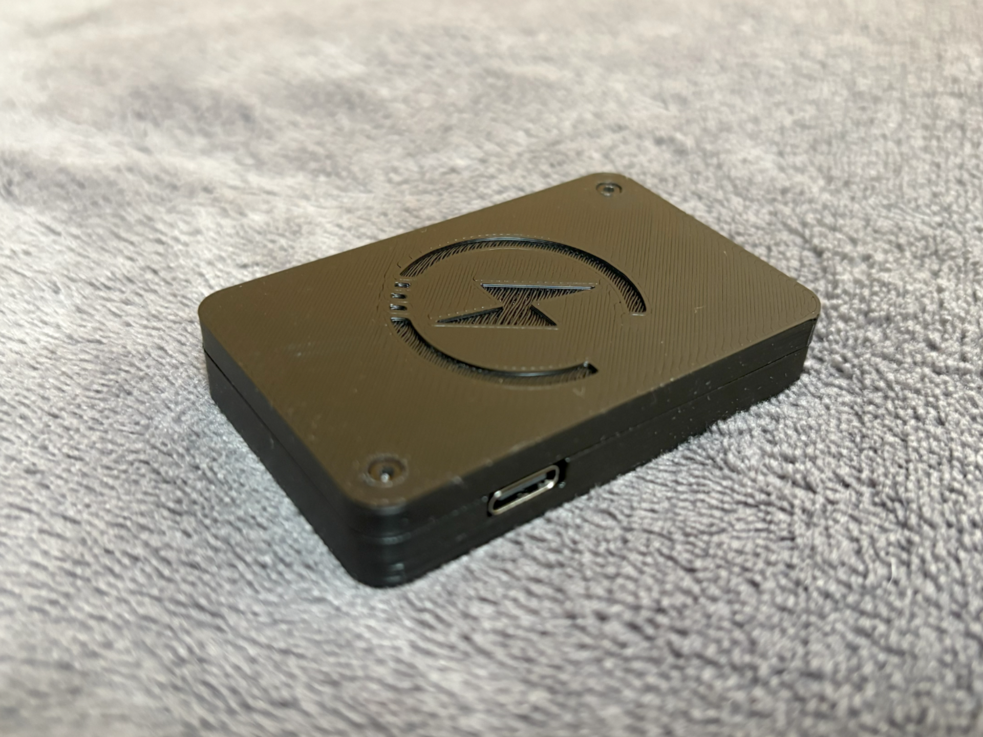 OpenShock Slim DIY Case - ESP32-S3 & Blue 433 MHz
