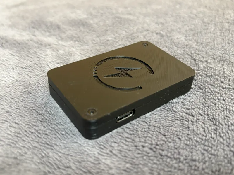 OpenShock Slim DIY Case - ESP32-S3 & Blue 433 MHz