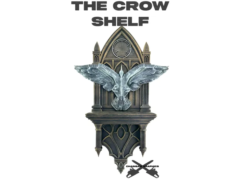The Crow Cathedral Shelf