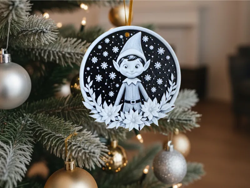 Christmas Elf on the shelf Decoration