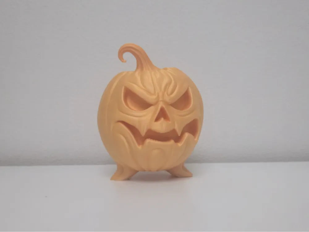 Halloween Pumpkin - Free 3D Print Model - MakerWorld
