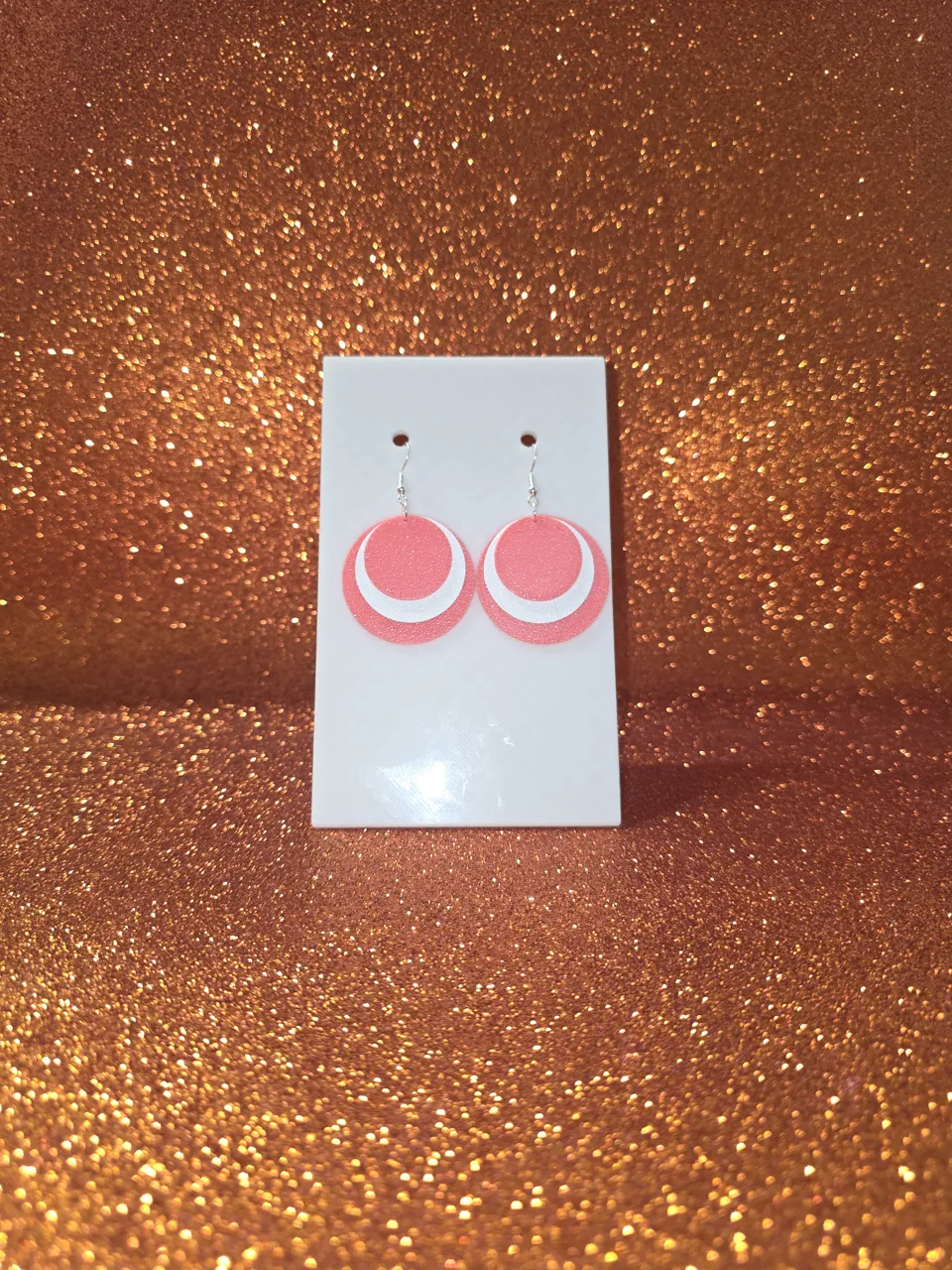 Three balls earrings view 2