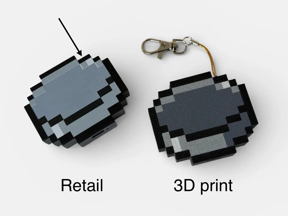 Replacement Minecraft Compass Enclosure Shell - Free 3D Print Model ...