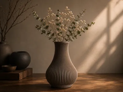 Japandi Vase