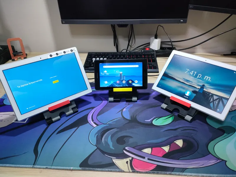 Soporte plegable iPad y Tablet 