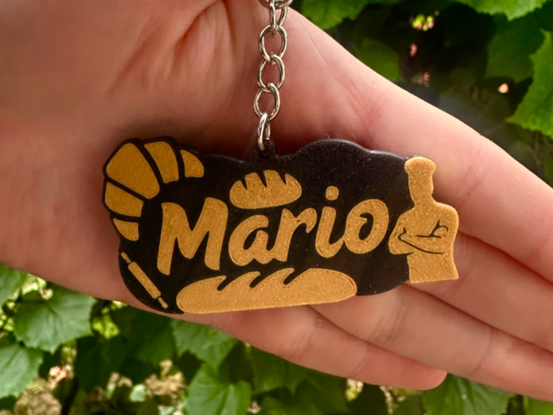 Mario keychain 3D model